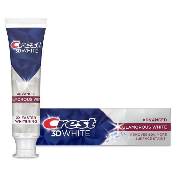 DENTIFRICE CREST 3D WHITE - GLAMOROUS WHITE
