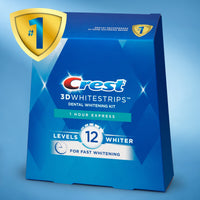 CREST 3D WHITE STRIPS 1 HEURE EXPRESS