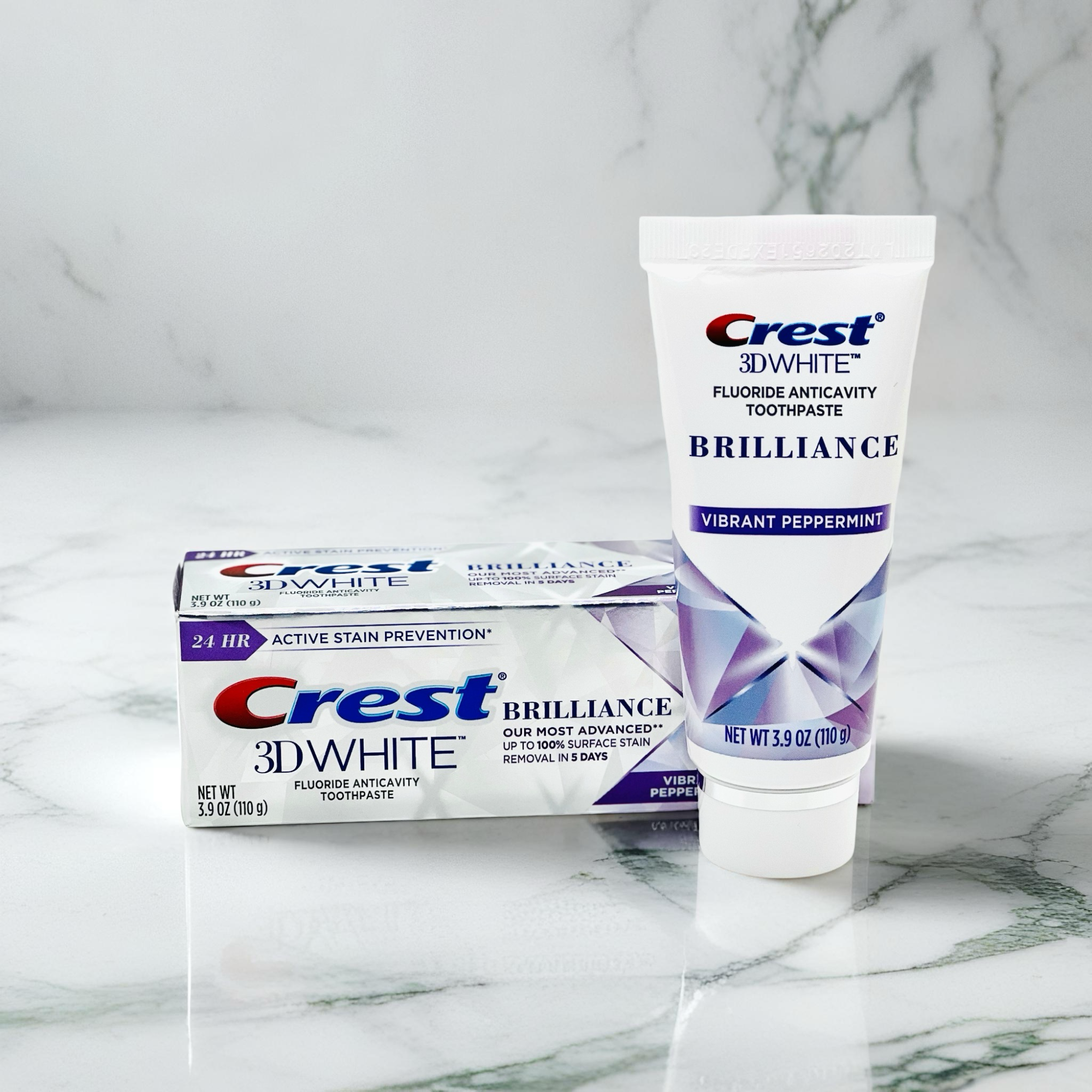 DENTIFRICE CREST 3D WHITE - BRILLANCE
