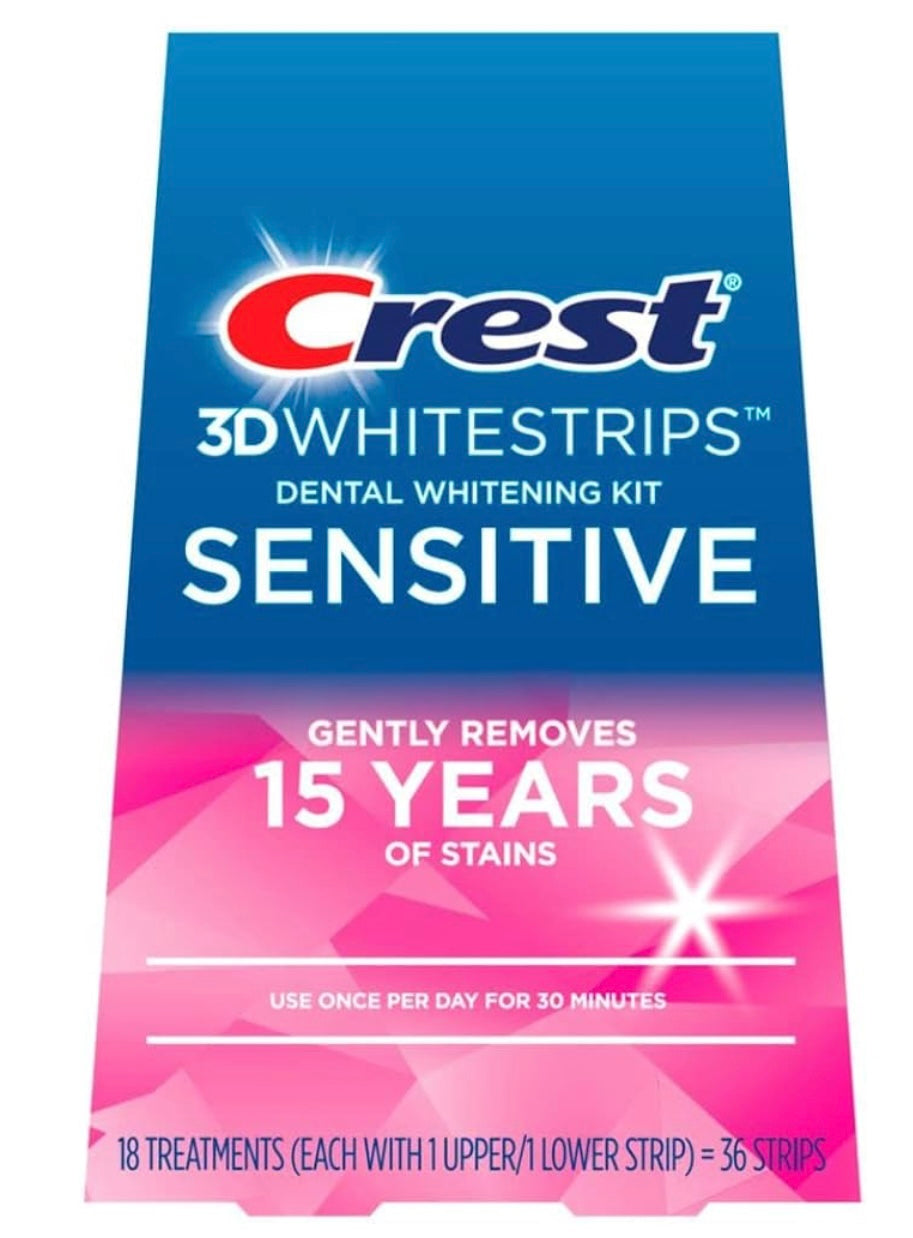 Crest 3D Whitestrips -  sensitive ( Pour les dents sensibles )