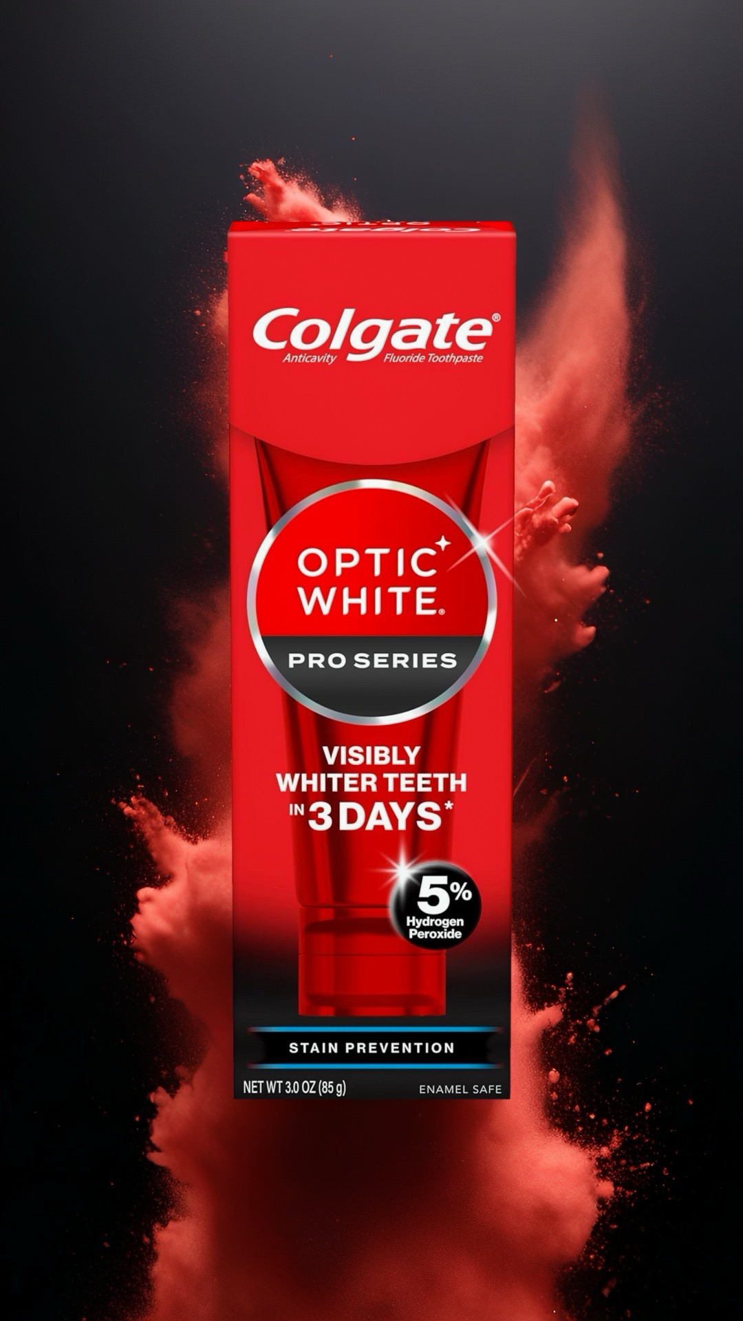 Dentifrice Colgate Optic white - Pro Series 5 % Péroxyde