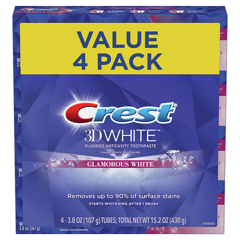 CREST 3D WHITE - GLAMOROUS WHITE